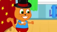 Cats Family in English - Magic cat Cartoon for Kids