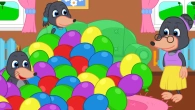 Benny Mole and Friends - Rainbow Balls Cartoon for Kids