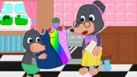 Benny Mole and Friends - Evening Dress for Mommy Cartoon for Kids