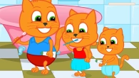 Cats Family en Français - Apprendre à Se Brosser Les Dents Animé 2020 en Français