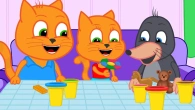 Cats Family en Français - Figurines Play-Doh Vidéos Animés 2020 en Français