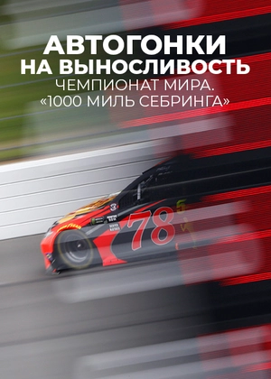 Автогонки на выносливость.  Чемпионат мира «1000 миль Себринга»