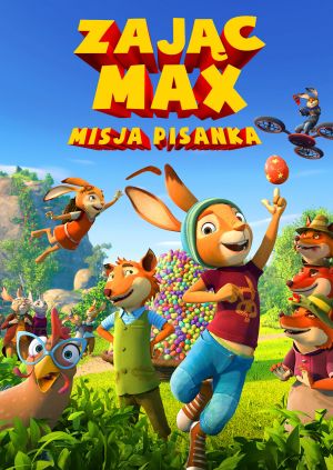 Zając Max: misja pisanka — plakat