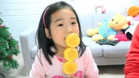 Dad prepares healthy desserts for Boram