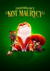 Zadziwiający kot Maurycy — plakat