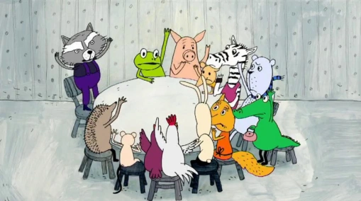 Как братишка зайка Льва победил