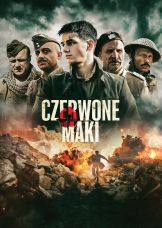 Czerwone maki — plakat