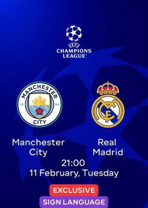 Manchester City — Real Madrid (Sign Language)