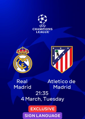 Real Madrid — Atlético (Sign Language)