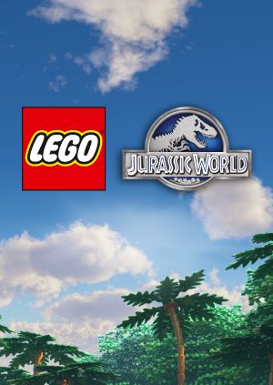 LEGO Jurassic World — plakat