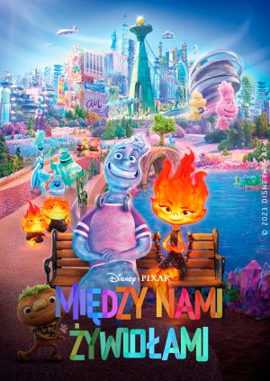 Między nami żywiołami — plakat